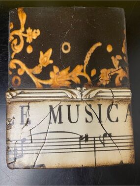 SID DICKENS T-109 UNDER STARS Memory Block Music Tile Wall Art- Retired